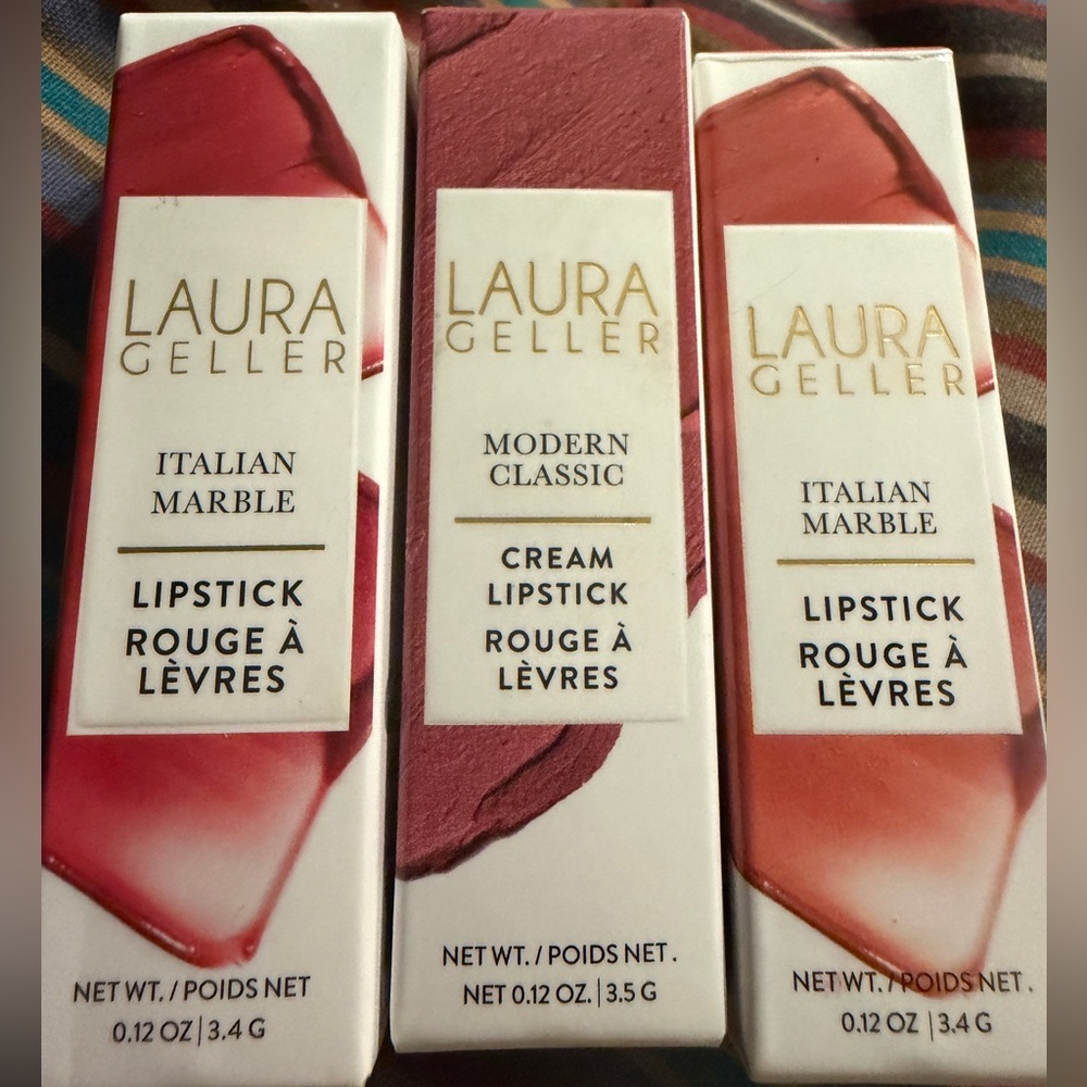 Laura geller lipsticks set of 3